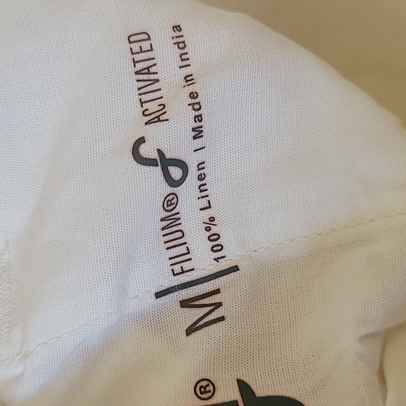 NWT. Ably 100%linen drawstring pants - Picture 12 of 12